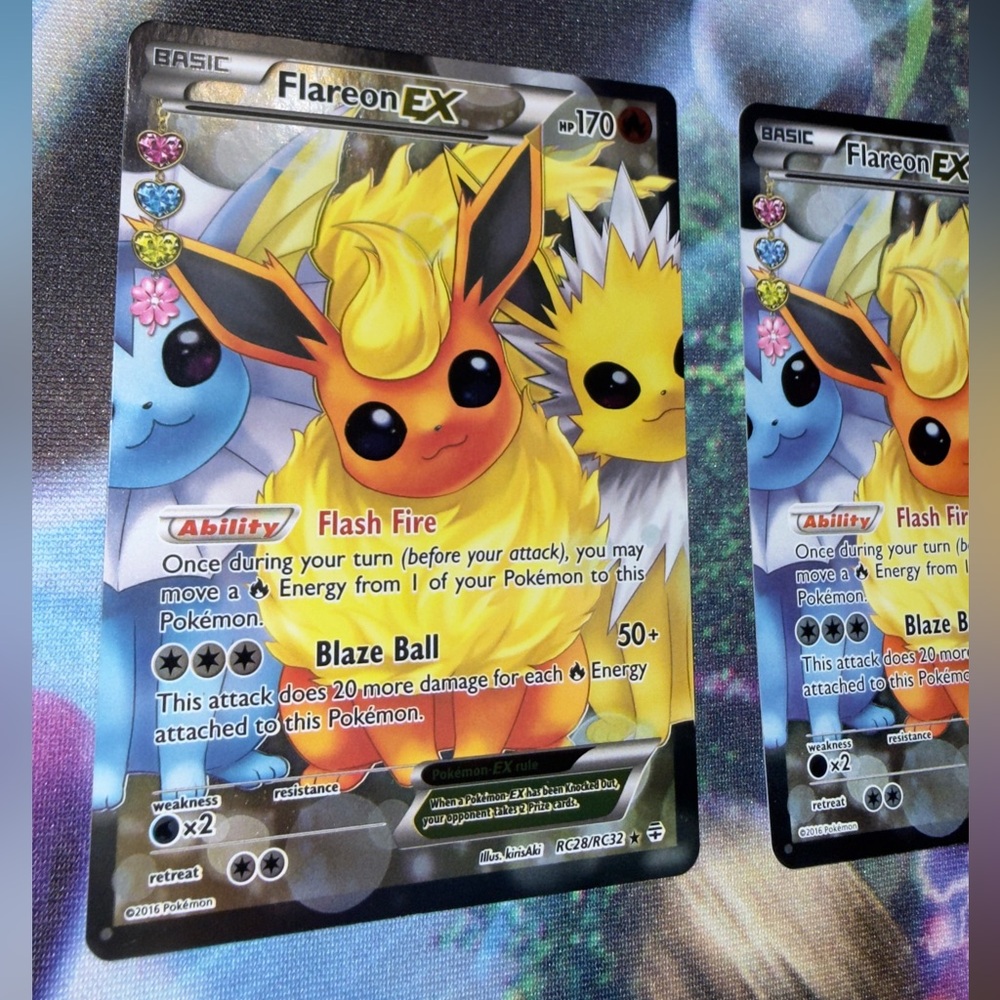 Flareon EX Pokémon Card